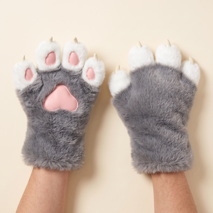Cozy Cat Paw Gloves